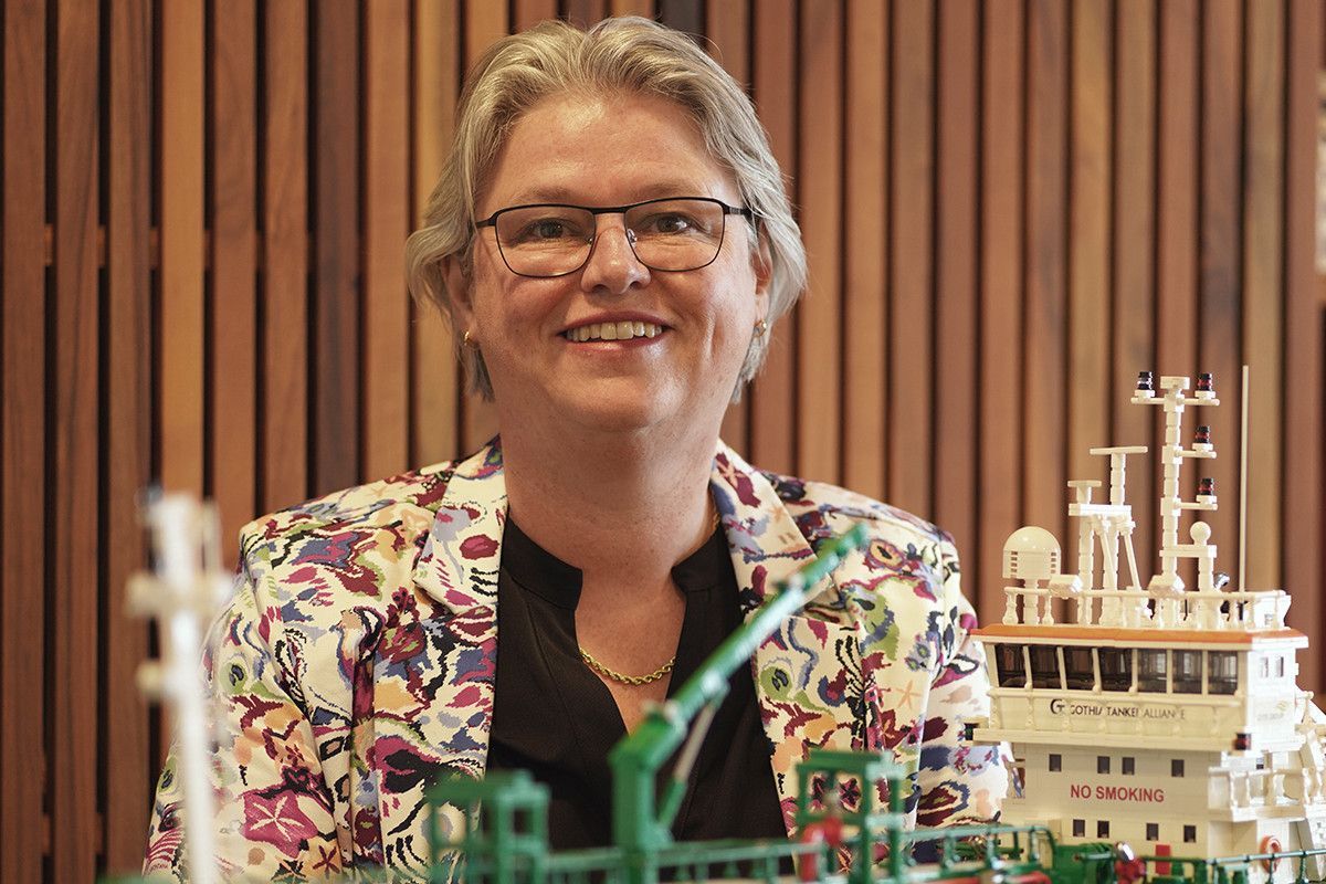 Karin Orsel CEO van MF Shipping Group