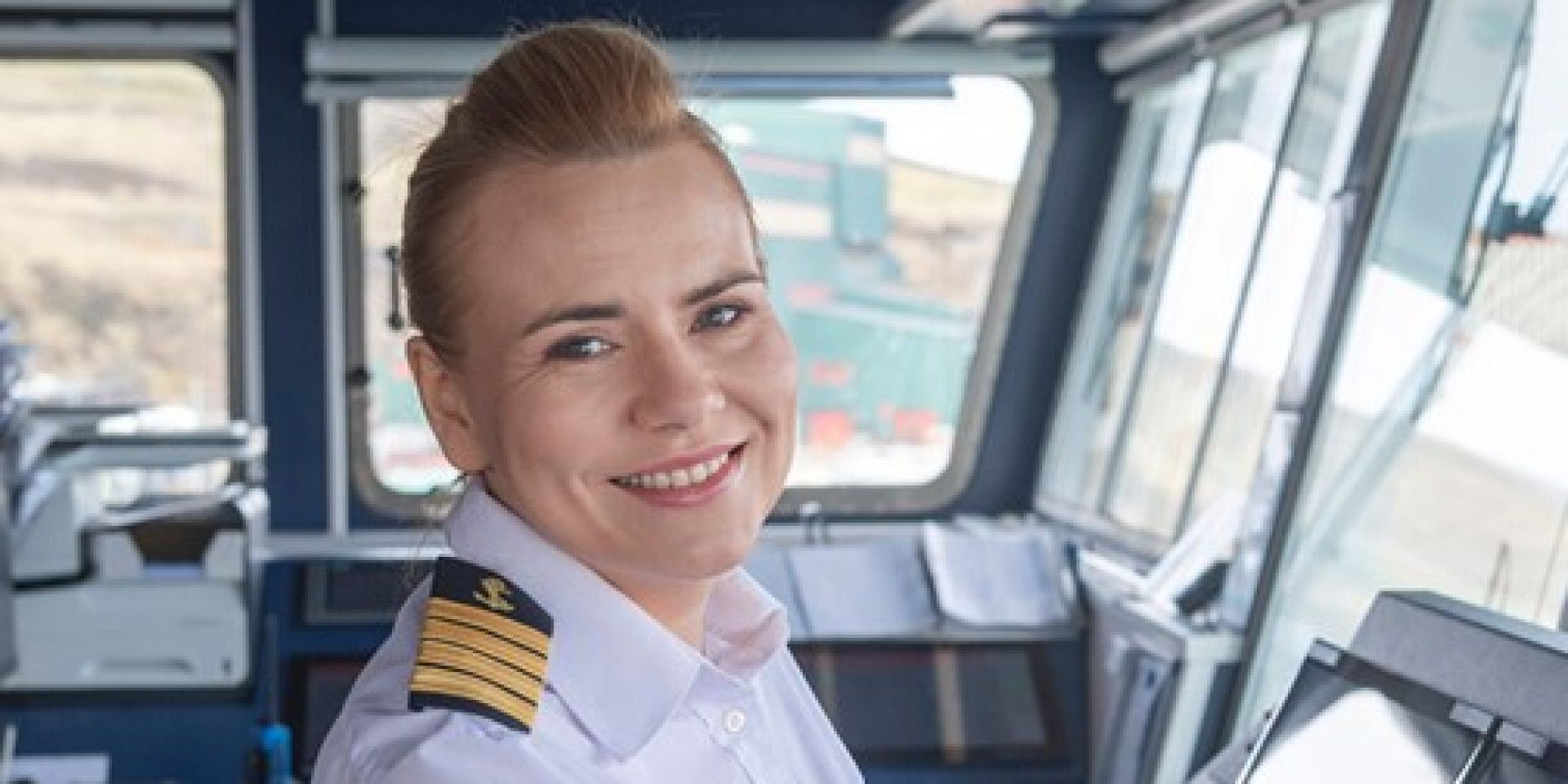 Joanna Makal kapitein bij MF Shipping Group