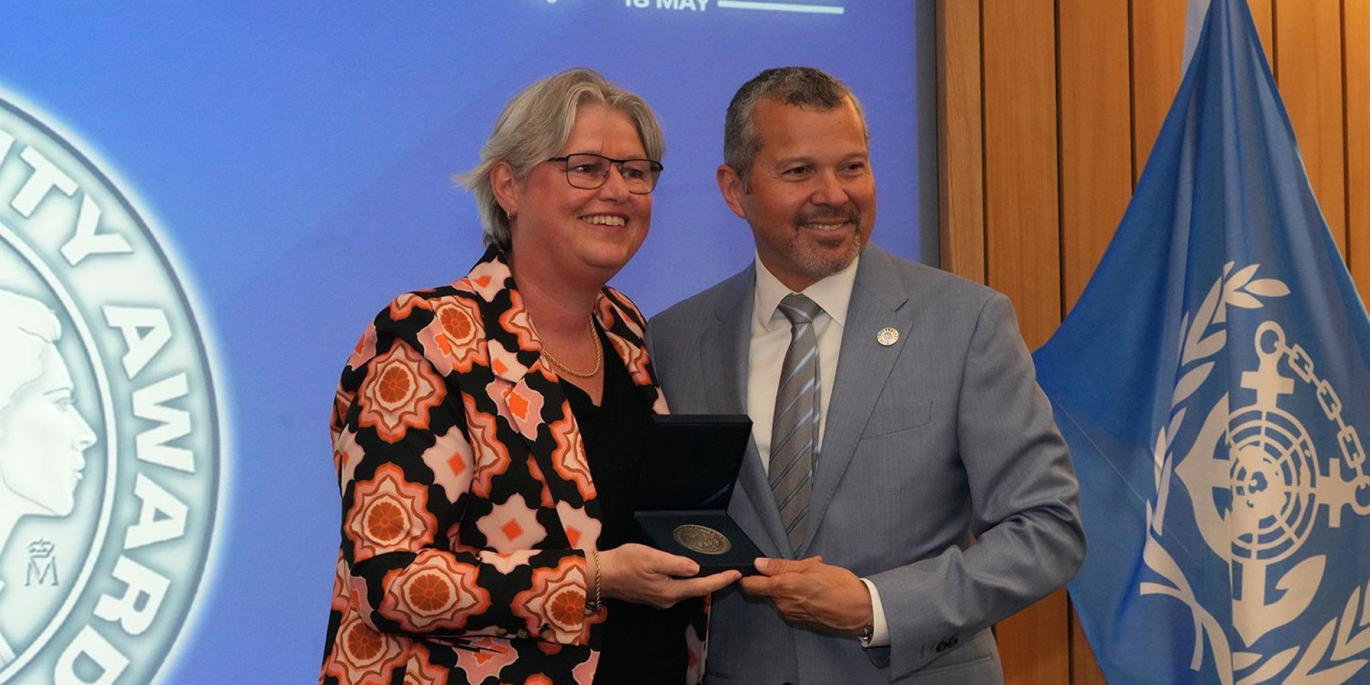 Karin Orsel winner IMO Gender Equality Award