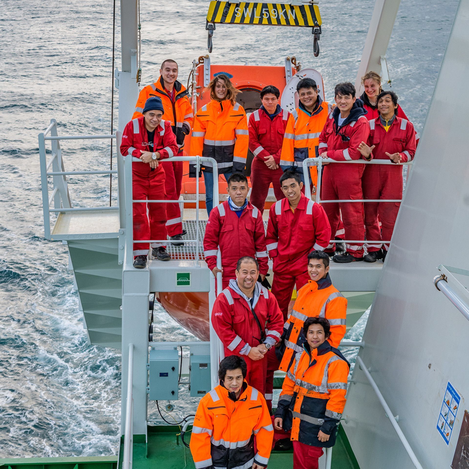 Diversity and inclusion, crew on board