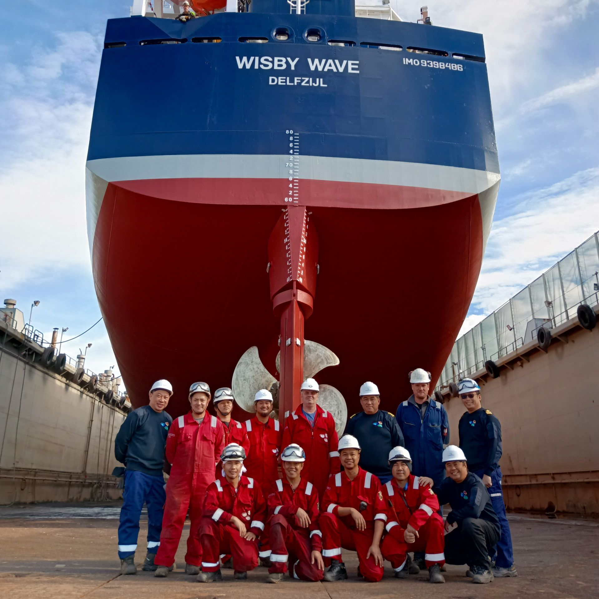 Technical management during docking