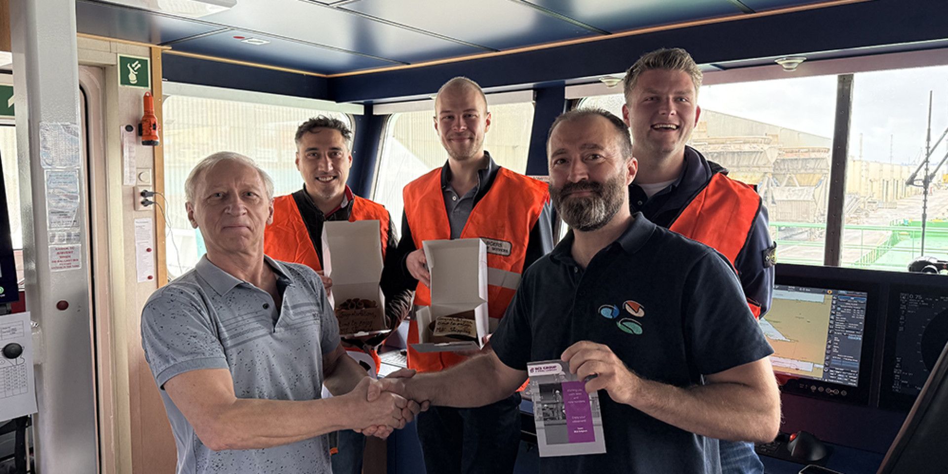 Boers Crew Services on board our vessels