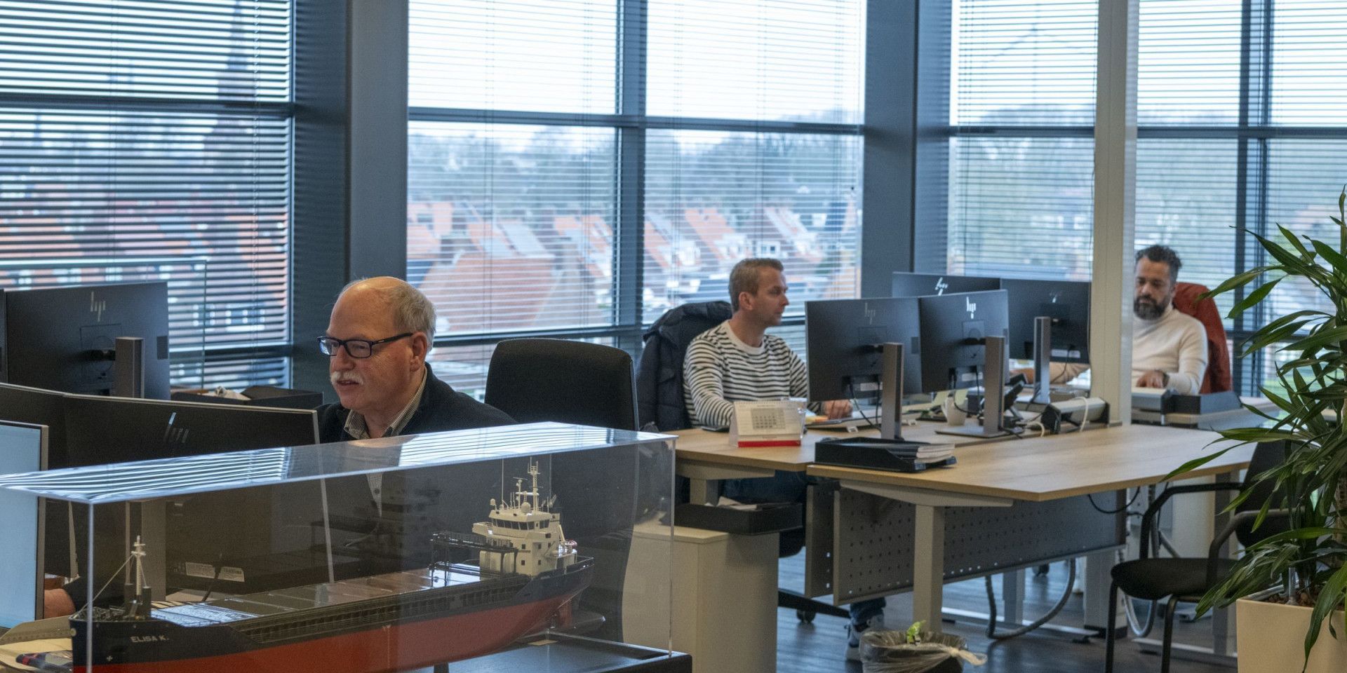 Working at our office