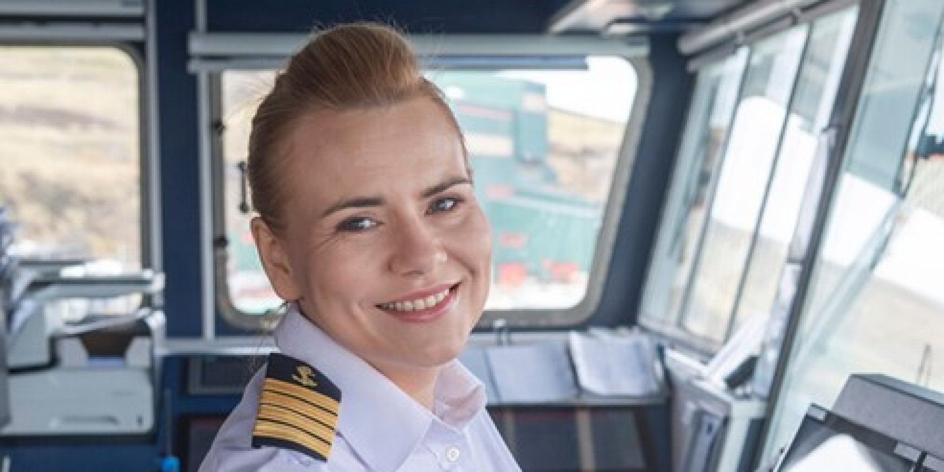 Joanna Makal captain working at MF Shipping Group