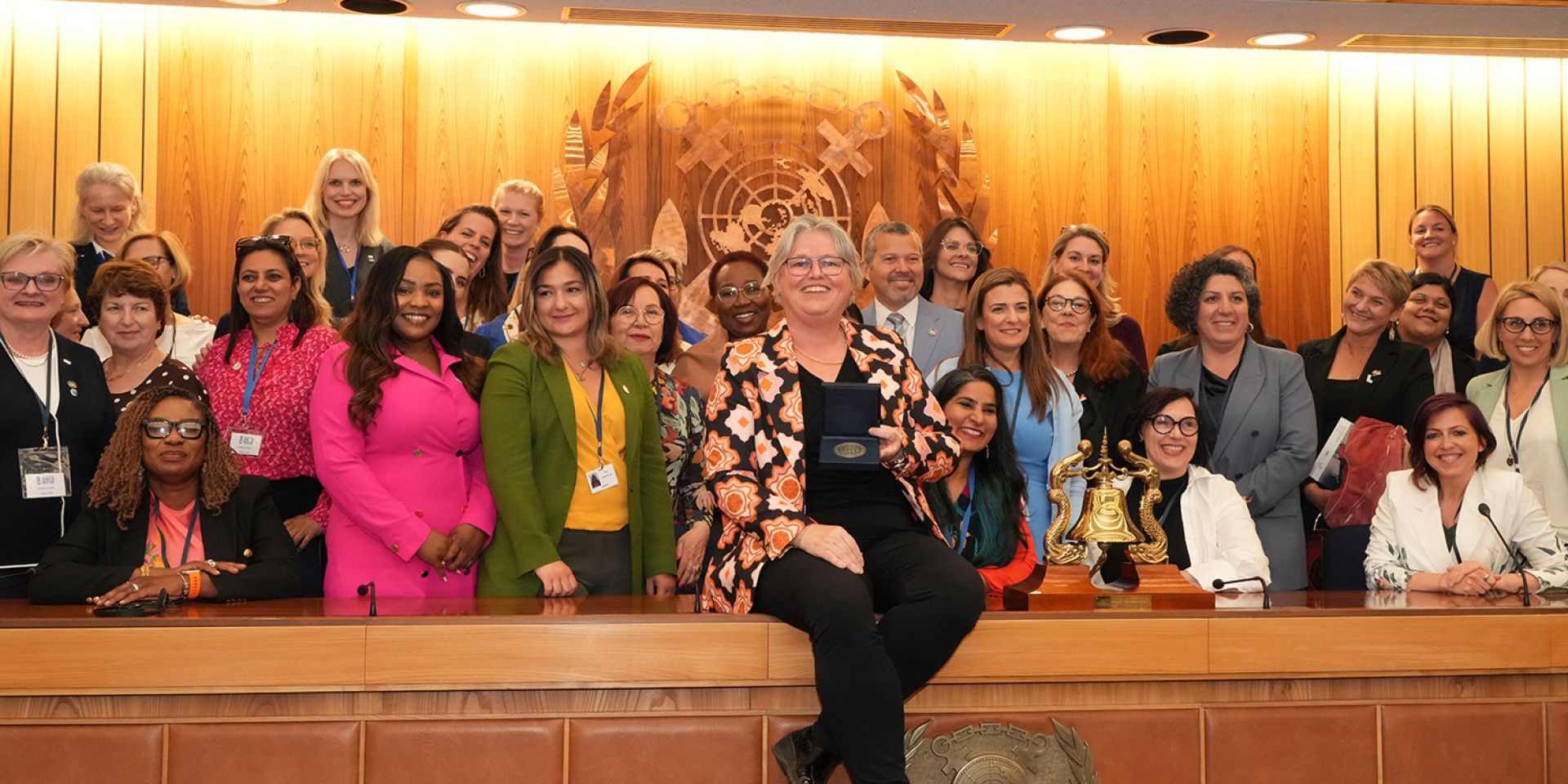 Karin Orsel winner IMO Gender Equality Award