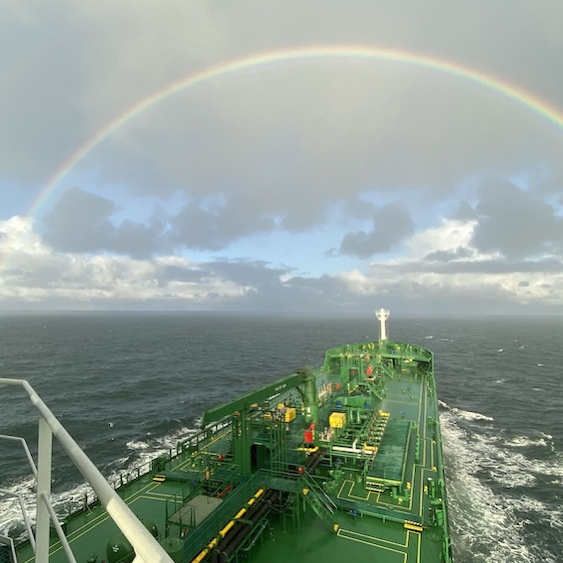 Thun Liffey and a rainbow